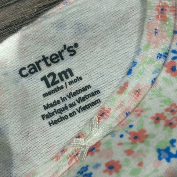 Carter’s floral top size 12months - Picture 5 of 5